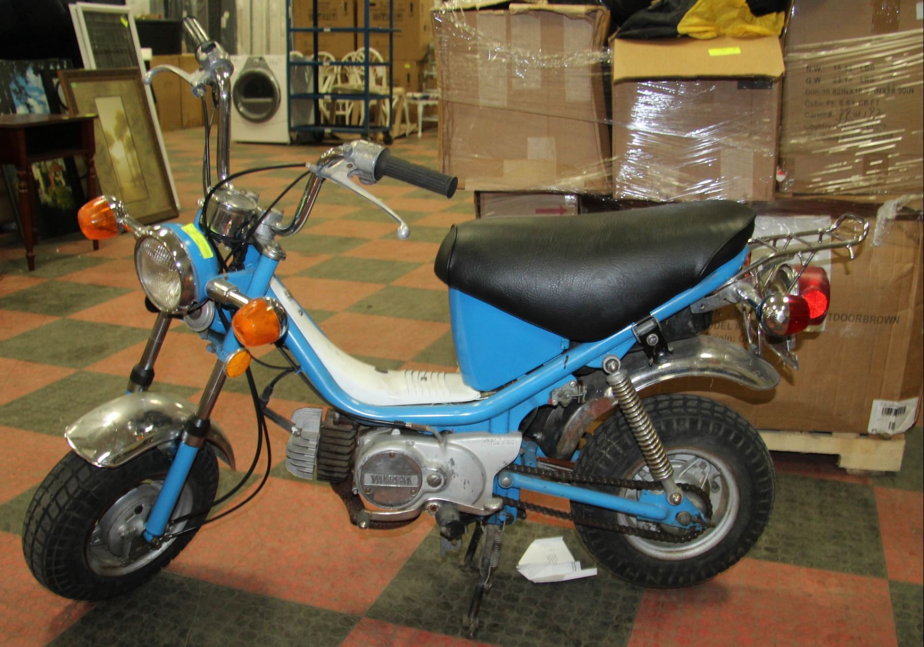 mini yamaha motorcycle