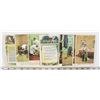 Image 1 : LOT OF 9 ANTIQUE POSTCARDS.