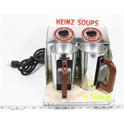 ANTIQUE HEINZ PLUG IN WARMER WITH INSTRUCTIONS