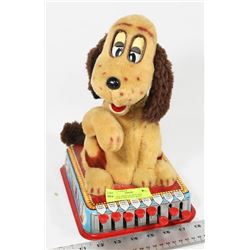 VINTAGE MARX ACTION DOG "BUTTONS THE PUPPY WITH