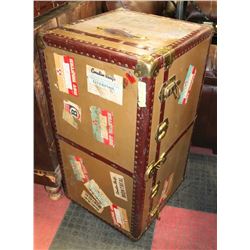 REGULAR MCBRINE BAGGAGE TRUNK 36"X21" - LOCKED