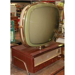 1959 PHILCO PREDICTA SWIVEL SCREEN TV