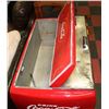 Image 3 : COCA COLA CHEST COOLER RESTORED WITH DOUBLE LID