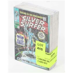 CHROME SILVER SURFER COMPLETE CARD SET