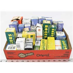 FLAT ASSORTED RADIO TUBES