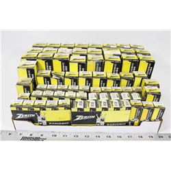 FLAT OF ASSORTED ZENITH RADIO TUBES