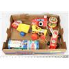 Image 1 : LOT OF VINTAGE TOYS FISHER PRICE AND MORE