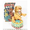 Image 1 : VINTAGE BATTERY OPERATED CIRCUS LION