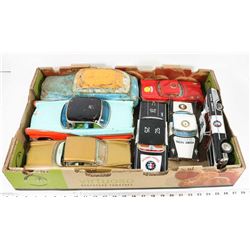 FLAT OF 1940'S AND 50'S TIN CARS FOR RESTORATION