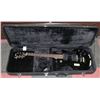 Image 1 : UNIVOX BLACK ELECTRIC GUITAR IN CASE