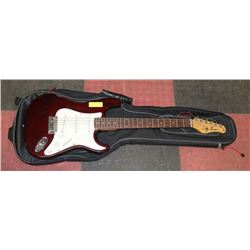 JAY TURNER 300 SERIES METALLIC RED ELECTRIC GUITAR