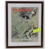 Image 1 : COMPLETE 1955 AUGUST PLAYBOY MAGAZINE, FRAMED