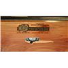 Image 3 : VINTAGE CEDAR STORAGE CHEST W/LEATHER