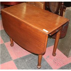 DROP LEAF TABLE WITH DRAWER
