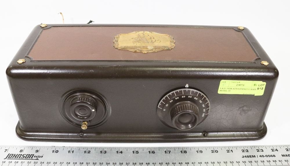 LATE 1920S ATWATER KENT RADIO MODEL 35. Kastner Auctions