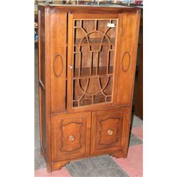 ANTIQUE CHINA CABINET-ART DECO