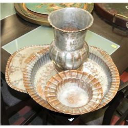 UNITED ARAB REPUBLIC (UAR) - AUTHENTIC COPPER TRAY