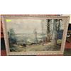 Image 1 : VINTAGE LANDSCAPE PICTURE SIGNED BY