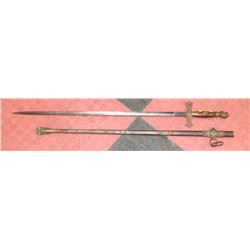 ANTIQUE FREEMASONS SWORD MC. LILLEY AND CO OUT OF