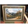 Image 1 : WOOD PROFESSIONALLY FRAMED, NO'D 2/24 &