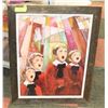 Image 1 : VINTAGE PAINTING, SIGNED BY ARTIST MARY BROWN