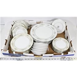 37 PIECE CONTEMPORARY BY NORITAKE MELISSA DISH SET