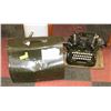 Image 1 : ANTIQUE 1912 THE OLIVER, TYPEWRITER WITH LID