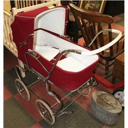 VINTAGE BABY PRAM CARRIAGE
