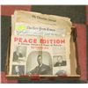 Image 1 : OLD NEWSPAPERS END OF WAR KENNEDY AND MORE