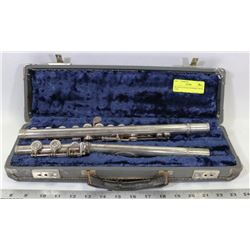SILVER FLUTE SICUR ROBERT WITH CASE