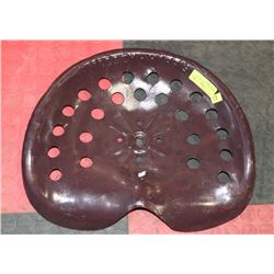 ANTIQUE STEEL TRACTOR SEAT – MASSEY HARRIS