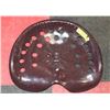 Image 1 : ANTIQUE STEEL TRACTOR SEAT – MASSEY HARRIS