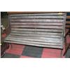 Image 1 : 49" WOOD AND CAST IRON BENCH