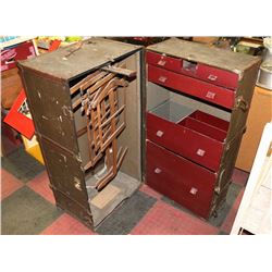 1800S SCHWARTZ WARDROBE STEAMER TRUNK BROOKLYN