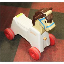 VINTAGE TONKA CHILDRENS RIDING HORSE