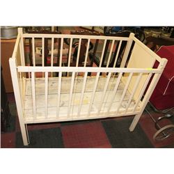 BABY CRIB WITH NO MATTRESS - 80 YEARS OLD