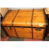Image 1 : ANTIQUE PINE TRUNK WITH ACCENTS