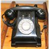 Image 1 : ANTIQUE HAND CRANK ROTARY TELEPHONE