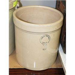 3 GALLON CROCK ALBERTA POTTERIES REDCLIFF