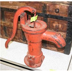 ANTIQUE MONARCH MACHINERY CO. CAST IRON HAND WATER