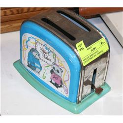 VINTAGE SHIRT TALES COLLECTIBLE TOY TOASTER