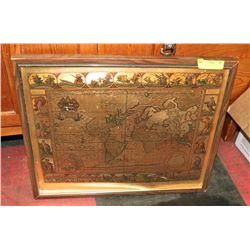 VINTAGE MAP PICTURE
