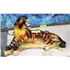 Image 1 : ANTIQUE TIGER LAMP.