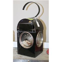 ANTIQUE RMA RAILROAD LANTERN MADE BY CHALWYN,