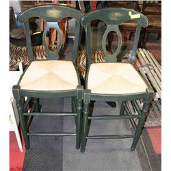 PAIR OF 25" BAR STOOLS.