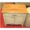 Image 1 : WASH STAND WITH ONE DRAWER & DOUBLE DOOR