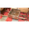 Image 1 : ANTIQUE HOMEMADE WHEEL BARROW.