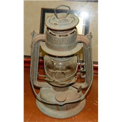ANTIQUE BEACON OIL LAMP