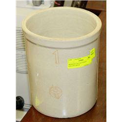 MEDICINE HAT POTTERIES 1 GALLON CROCK