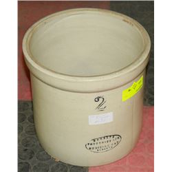 MEDALTA 2 GALLON CROCK NO LID
